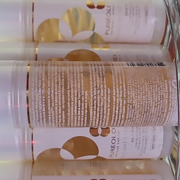 COPY - Pureology 5.1 oz. Highlight Gold Definer styling gel - Picture 4 of 6